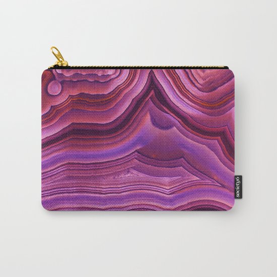 Mystic agate stone Carry-All Pouch
