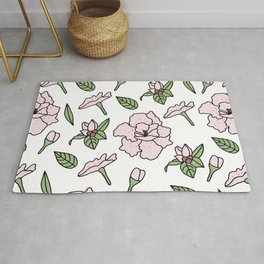 Rhododendron Rug