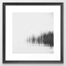 By the water Framed Art Print