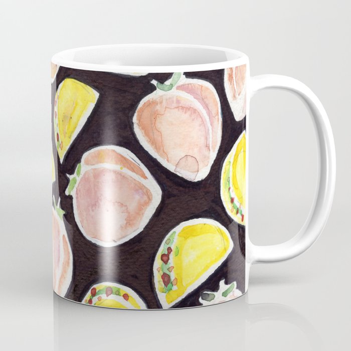 Peach & Taco Coffee Mug