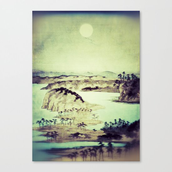 As the birds fly towards Kanoi Canvas Print