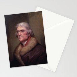 President Thomas Jefferson Stationery Card