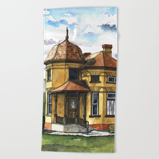 Vintage Beach Towel