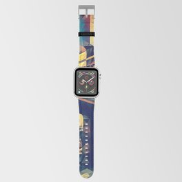 Brooklyn Bridge and Manhattan skyline in New York City Apple Watch Band