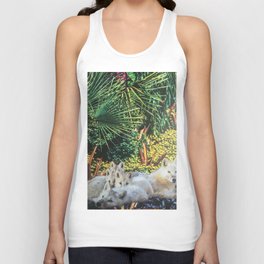Wolves in the tropics Unisex Tank Top