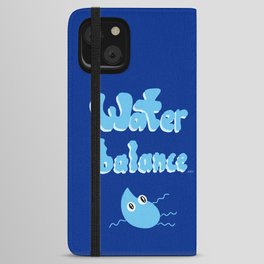 Water Balance iPhone Wallet Case