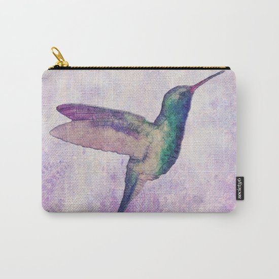 abstract hummingbird Carry-All Pouch