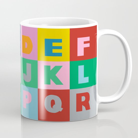 Alphabet Mug