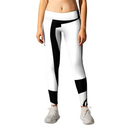 Records As A Musical Note Leggings