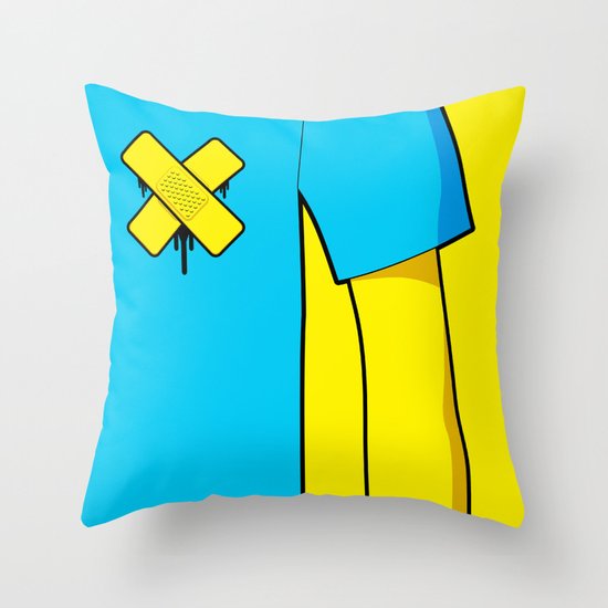 Boys don't cry Throw Pillow