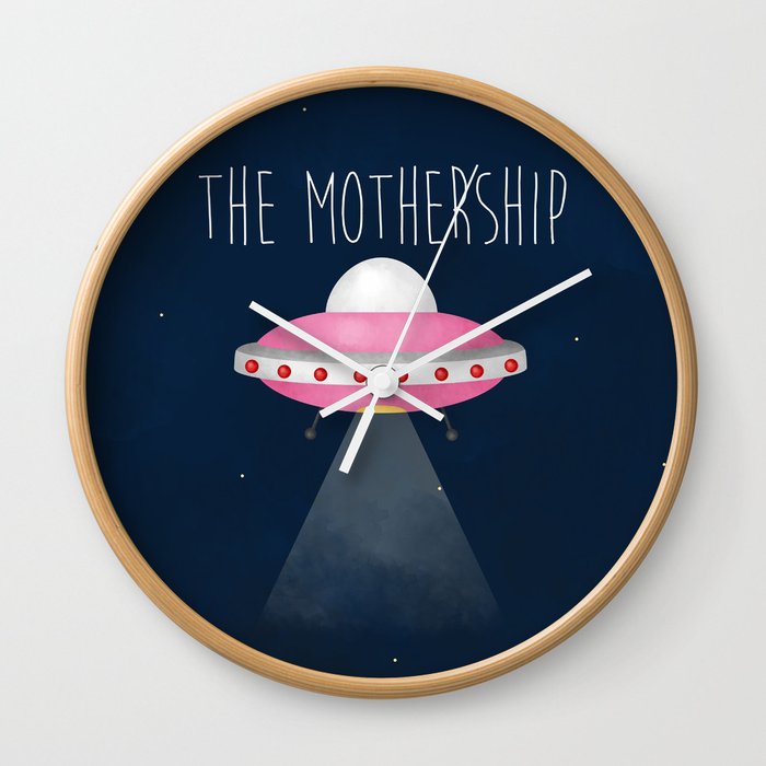 The Mothership Wall Clock