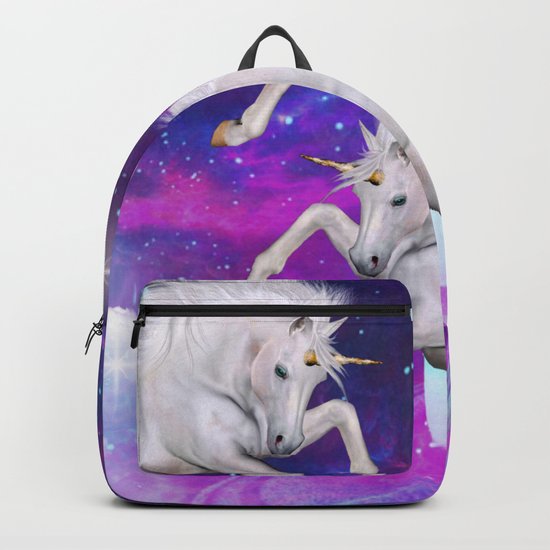 space unicorns v Backpack