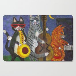 Jazz Cats Cutting Board