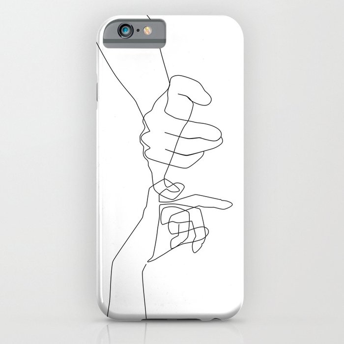 pinky swear iphone case
