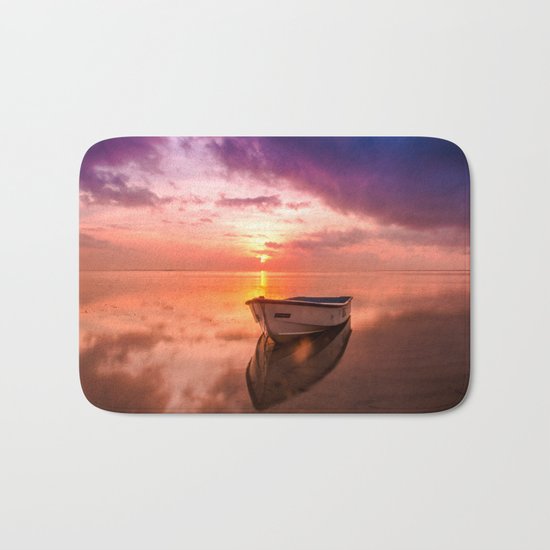 The Best Sunset Bath Mat