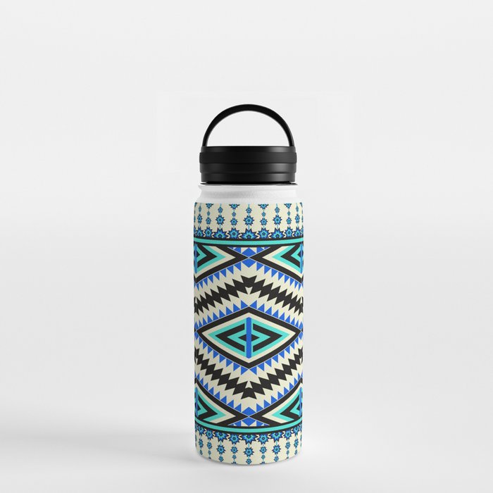 Colorful Ethnic Pattern Water Bottle