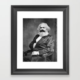 Karl Marx Framed Art Print
