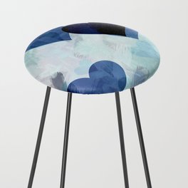Blue Love Counter Stool