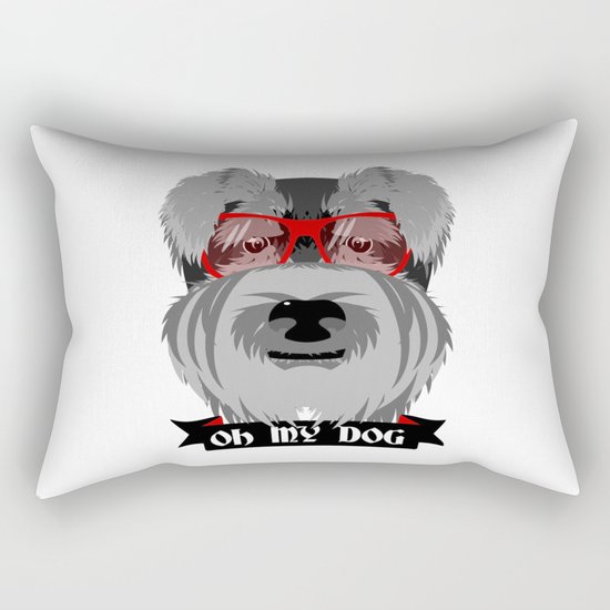 Oh My Dog Rectangular Pillow