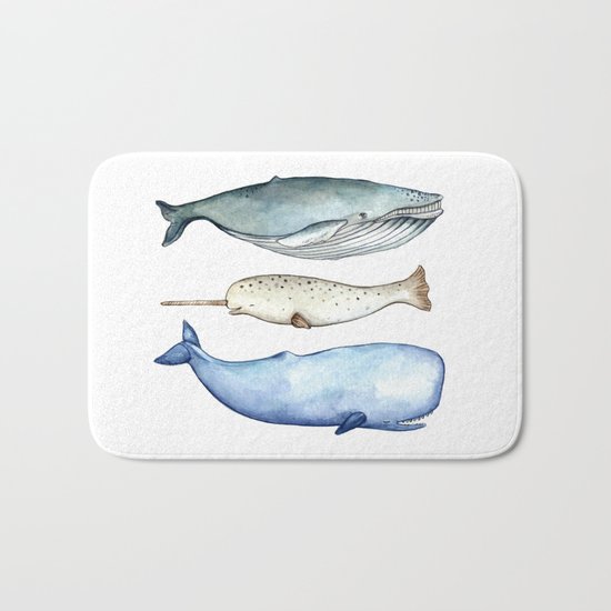 S'whale Bath Mat