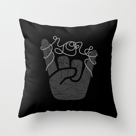 You Rock Throw Pillow