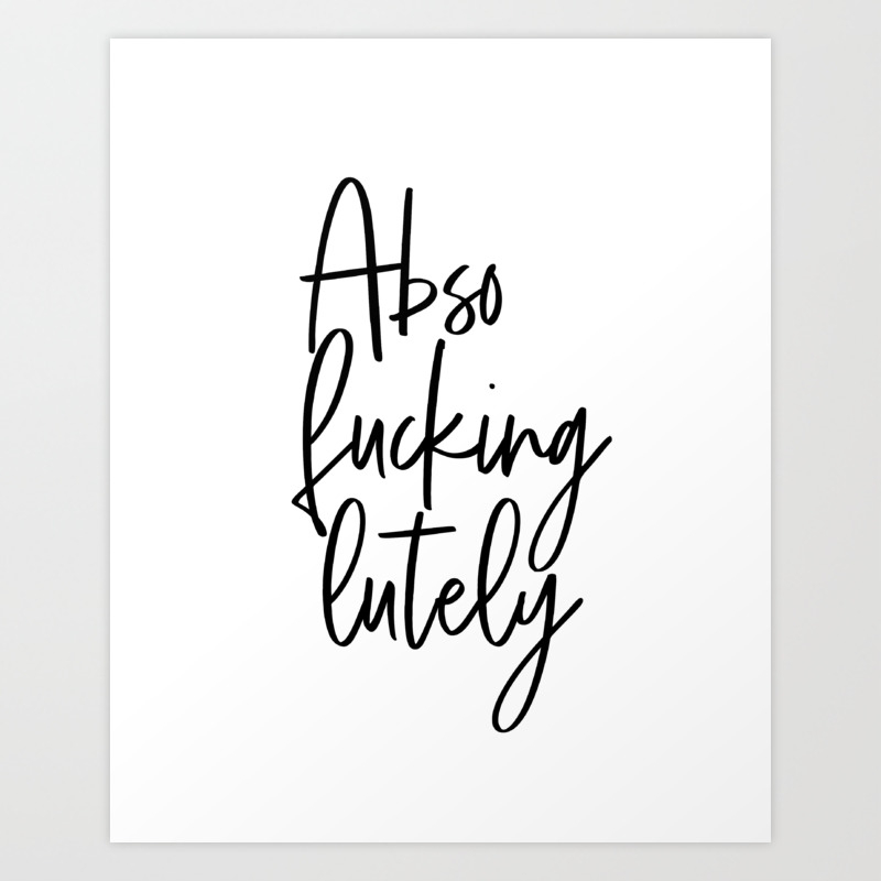 Abso Fucking Lutely Girls Room Decor Girls Bedroom Decor Women