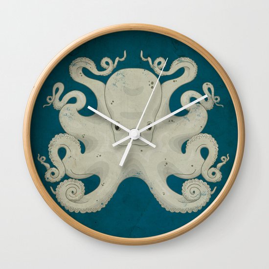 Octopus Wall Clock