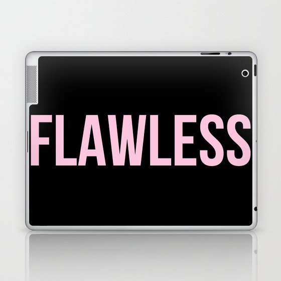 Flawless - Woke Up Like This B yonce Queen B Laptop & iPad Skin