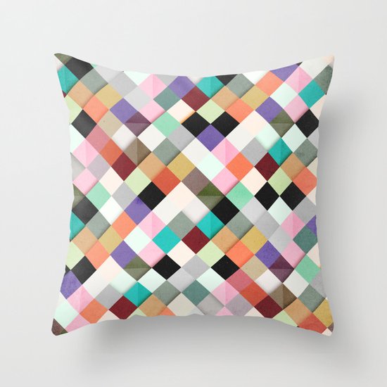 Pass this Pastels Throw Pillow