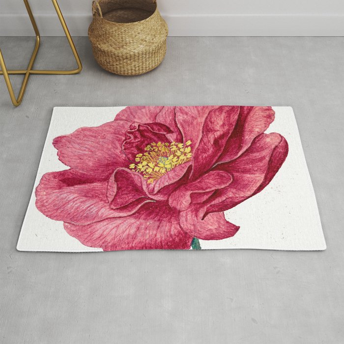 French rose  Rug