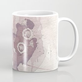 Polka Fleur Coffee Mug | Dot, Redwine, Drip, Wine, Abstract, Wild, Other, Painting, Floral, Splash 