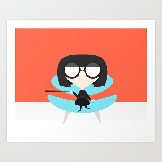 E. Mode Art Print