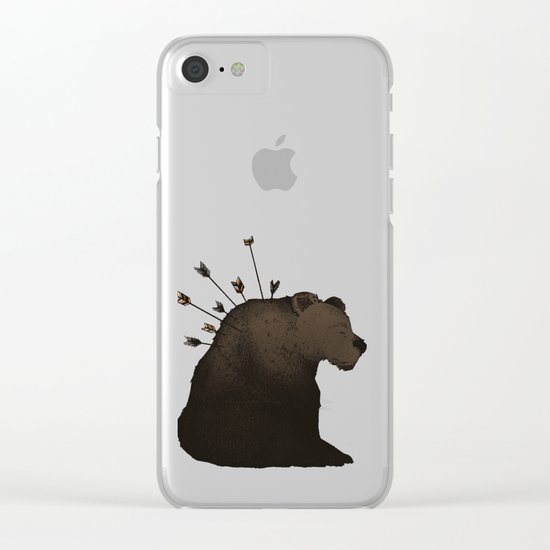 Hurt Clear iPhone Case