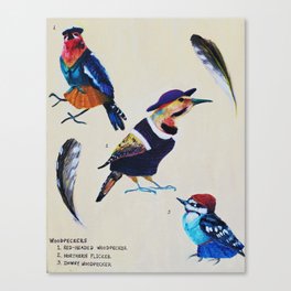 the birdies Canvas Print