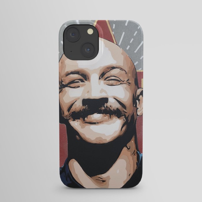 Bronson, Tom Hardy stencil art painting iPhone Case