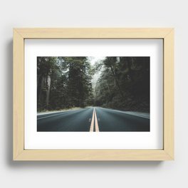 Open Road Recessed Framed Print