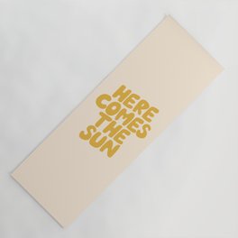 Here Comes the Sun Yoga Mat