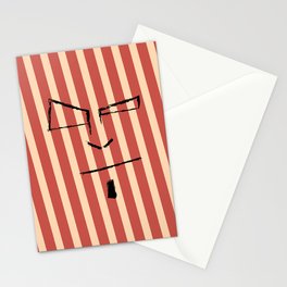 Sketch Face Stationery Cards