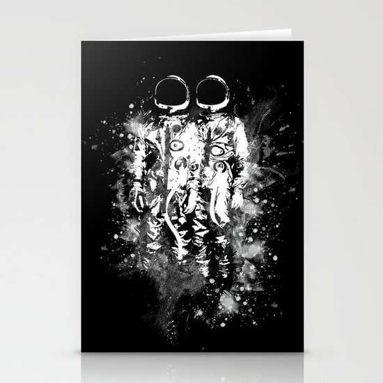 Space Twins Stationery Cards
