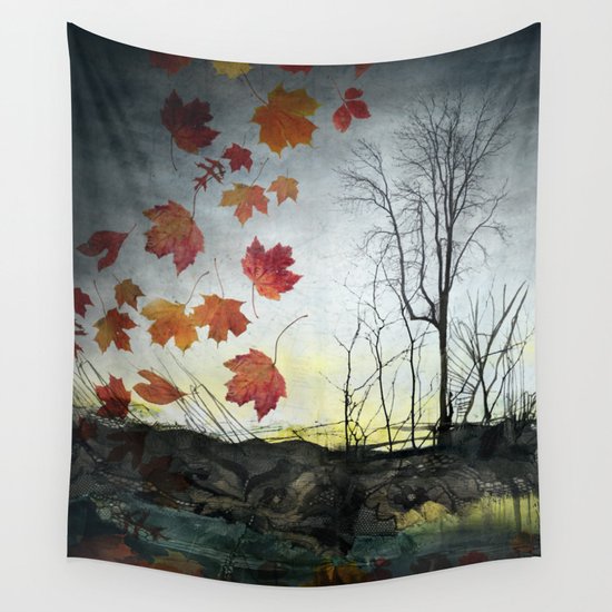 October (Falling) Wall Tapestry