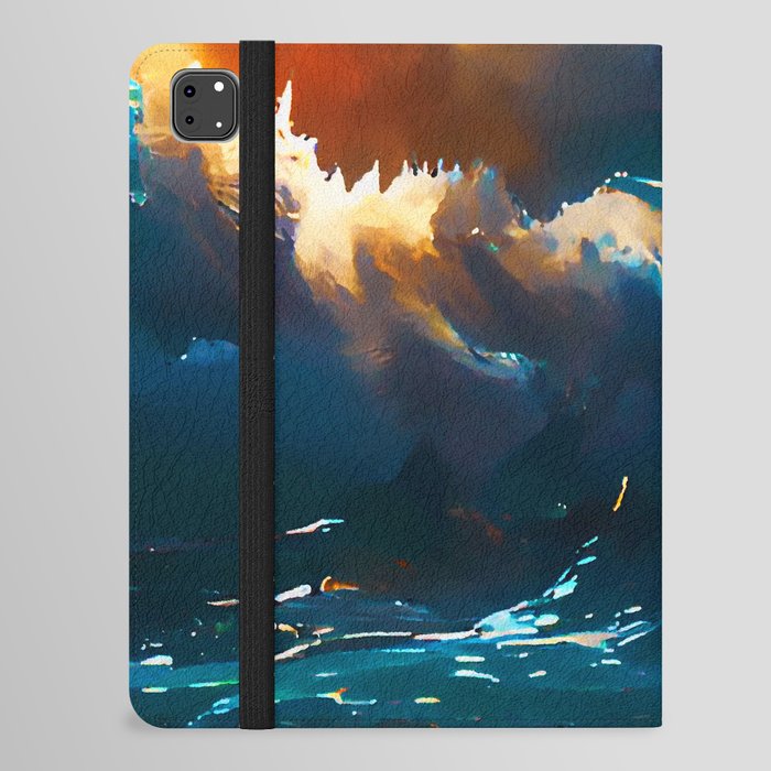 Stormy Ocean iPad Folio Case