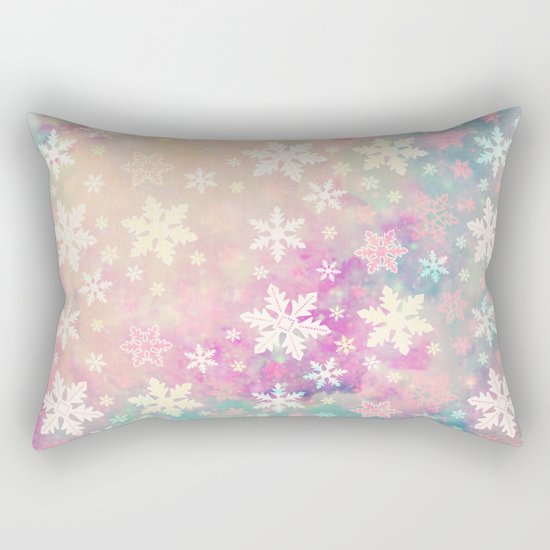 Snowflakes Rectangular Pillow