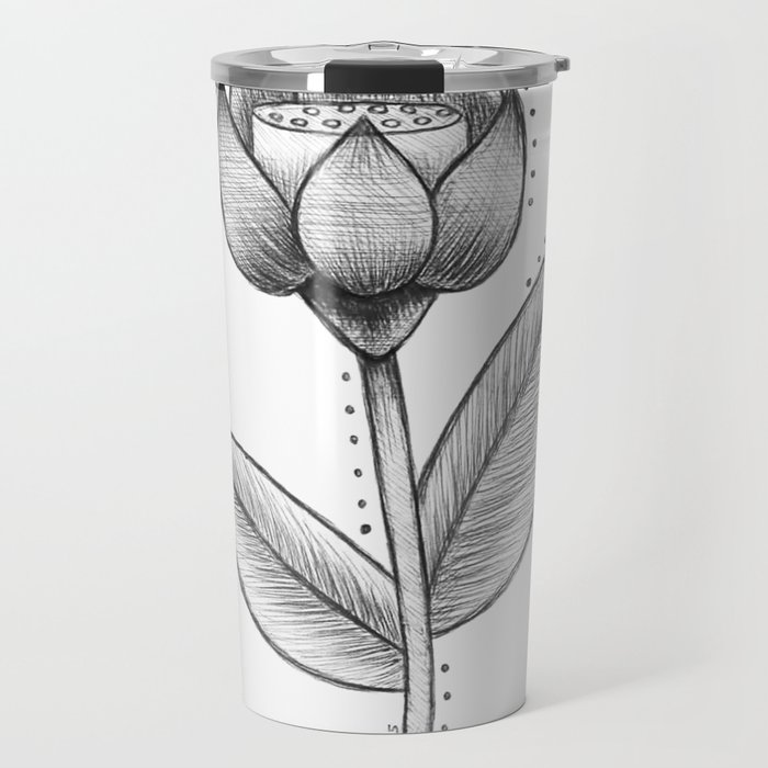 Lotus Be  Travel Mug