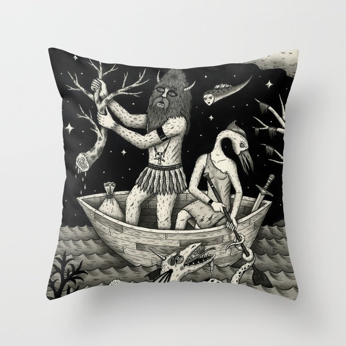 The Acquisition Throw Pillow