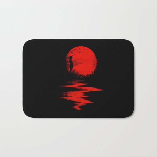 The Land of the Rising Sun Bath Mat
