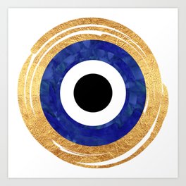 Evil Eye Art Prints For Any Decor Style Society6