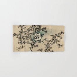 Bamboo Branches Traditional Japanese Flora Hand & Bath Towel