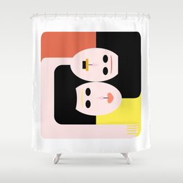 Couple in Love Shower Curtain