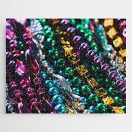 Mardi Gras Beads Jigsaw Puzzle