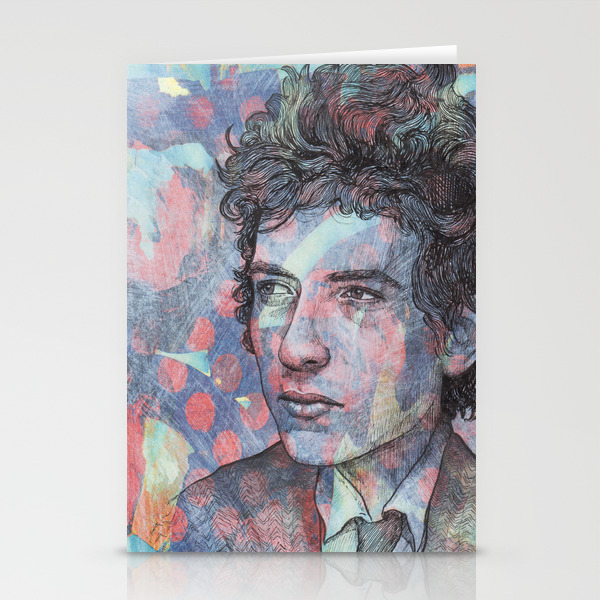 Bob Dylan Mr Tambourine Man Stationery Cards By Tbraunstudio Society6
